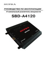 Supra SBD-A4120 Руководство пользователя