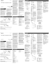 Sony CFD-S07 CP Black Руководство пользователя