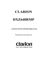 Clarion DXZ 648 RMP Руководство пользователя