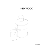 Kenwood JE-700 Руководство пользователя