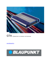 Blaupunkt GTA 470 Руководство пользователя