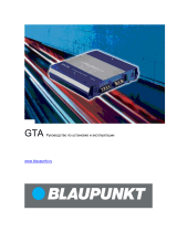 Blaupunkt GTA 270 Руководство пользователя