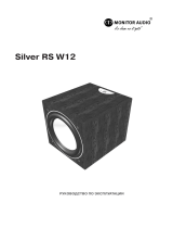 Monitor Audio Silver RSW 12 S Руководство пользователя