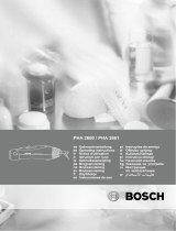 Bosch PHA 2660 Руководство пользователя