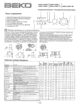 Beko WMD 24580 R Руководство пользователя