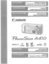 Canon A410 grey Руководство пользователя