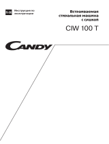 Candy CIW 100 T Руководство пользователя