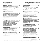 Sonyericsson W550i orch+MMC-60 Руководство пользователя