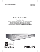Philips DVD R3355/51 Руководство пользователя