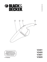 BLACK DECKER V 3601 Руководство пользователя