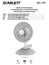 Scarlett SC-170 White Руководство пользователя