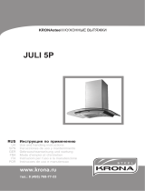 Krona Juli slm 600 INOX/GL5P Руководство пользователя