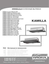 Krona Kamilla 600 Dark glass Руководство пользователя