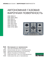 Krona IGM2604EBlack/Inox Руководство пользователя