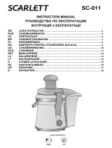 Scarlett SC-011 Silver Руководство пользователя