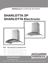 Krona Sharlotta 600 inox/dark glass electronic Руководство пользователя