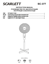 Scarlett SC-377 Black Руководство пользователя