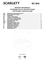 Scarlett SC-954 Blue Руководство пользователя