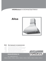 Krona Alisa 600 White/Bronze electronic Руководство пользователя
