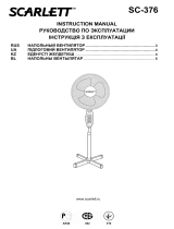 Scarlett SC - 376 Bl Руководство пользователя