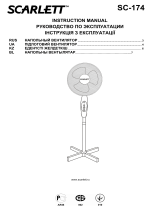 Scarlett SC - 174 Bl Руководство пользователя