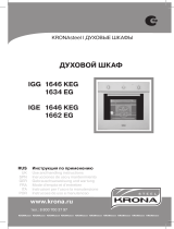 Krona IGG 1646KEG Inox Convection Руководство пользователя