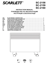 Scarlett SC-2160 Руководство пользователя