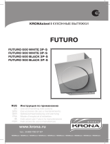Krona Futuro 900Bl 3P-S Руководство пользователя