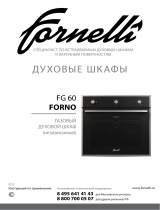 Fornelli FG 60 Forno Руководство пользователя