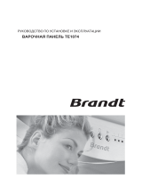 Brandt TE1074X Руководство пользователя