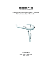 Polaris PHD 2038Ti Руководство пользователя