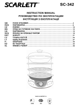 Scarlett SC-342 Руководство пользователя