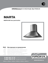 Krona Marta 600 Inox push button Руководство пользователя