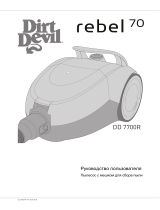 Dirt Devil Rebel 70 DD 7700R Руководство пользователя