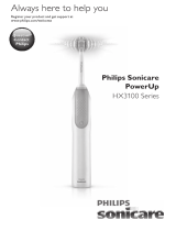 Philips Sonicare PowerUp HX3110/00 Руководство пользователя