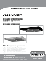Krona Jessica slim 600 white push button Руководство пользователя