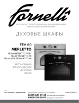 Fornelli FEA 60 MERLETTO AN Piatto Руководство пользователя