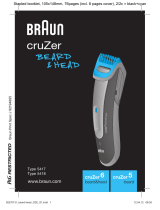 Braun cruZer 5 Beard Руководство пользователя