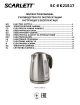 Scarlett SC-EK21S17 Руководство пользователя