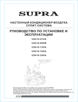 Supra US410-12HA Руководство пользователя