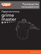 Vax Grime Master S86-S4-R Руководство пользователя