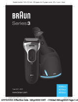 Braun Series 3 3050cc Руководство пользователя