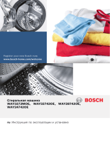Bosch HomeProfessional WAY32742OE Руководство пользователя