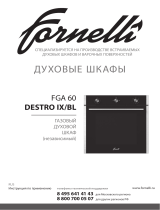 Fornelli FGA 60 Destro IX/BL Руководство пользователя