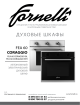 Fornelli FEA 60 CORAGGIO BL Руководство пользователя