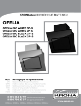 Krona Ofelia 600 White 3P-S Руководство пользователя