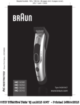Braun НС 5090 Руководство пользователя