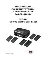 GFgril GF-040 Waffle-Grill-Toast Руководство пользователя