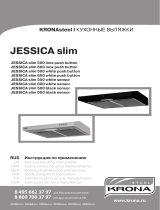 Krona Jessica slim 600 inox push button Руководство пользователя