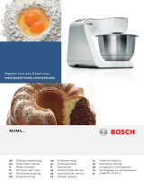 Bosch MUM58020 Руководство пользователя